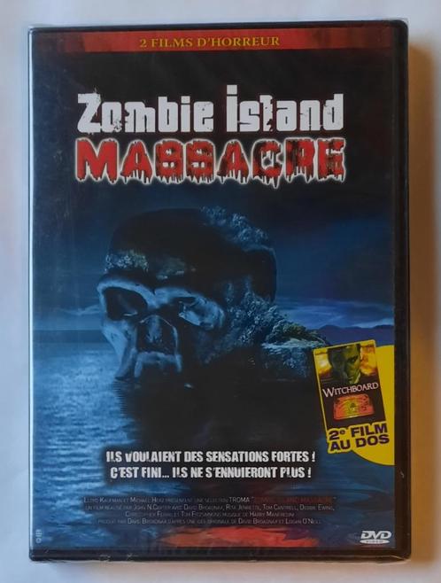 Zombie Island Massacre + Witchboard neuf sous blister, CD & DVD, DVD | Horreur, Neuf, dans son emballage, Enlèvement ou Envoi