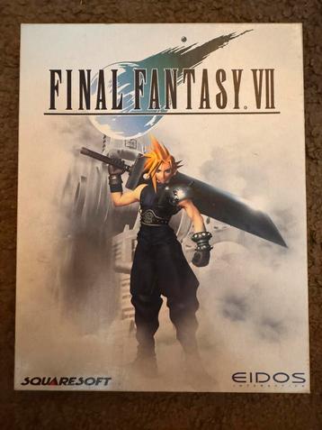 Final Fantasy 7 (VII) - Pc - 1ère edition - Fr beschikbaar voor biedingen