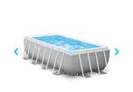 intex zwembad, afmetingen 488cm x 244cm met zandfilterpomp, Gebruikt, Ophalen