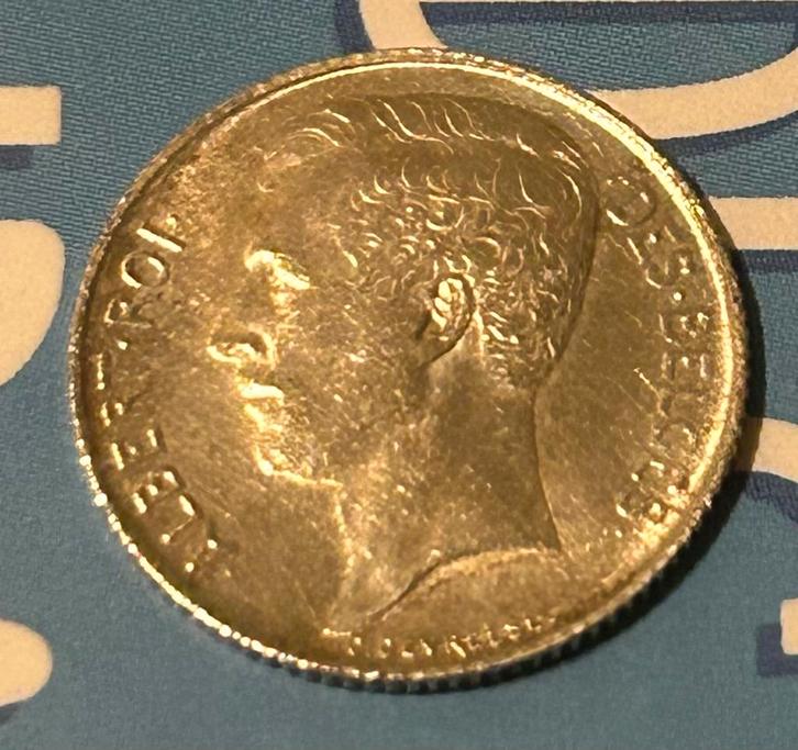 50 cent 1914 frans Albert 1, Postzegels en Munten, Munten | België, Ophalen of Verzenden