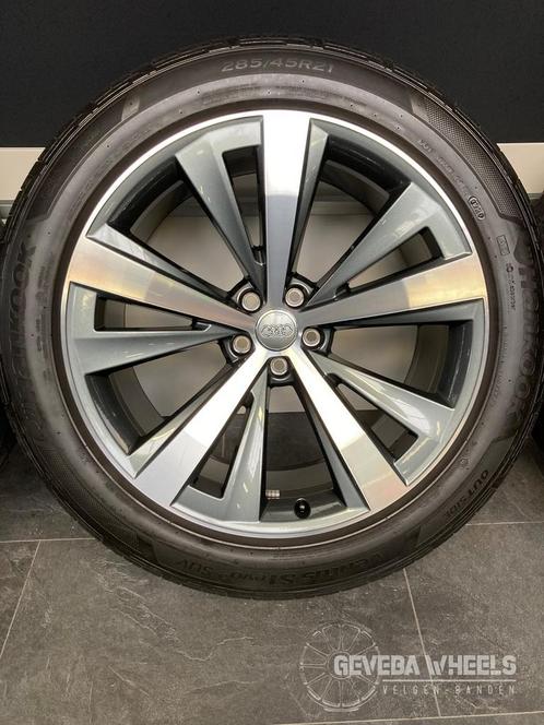 21” originele Audi Q8 / SQ8 velgen + banden 4M8 601 025AA, Autos : Pièces & Accessoires, Pneus & Jantes, Pneus et Jantes, Pneus été