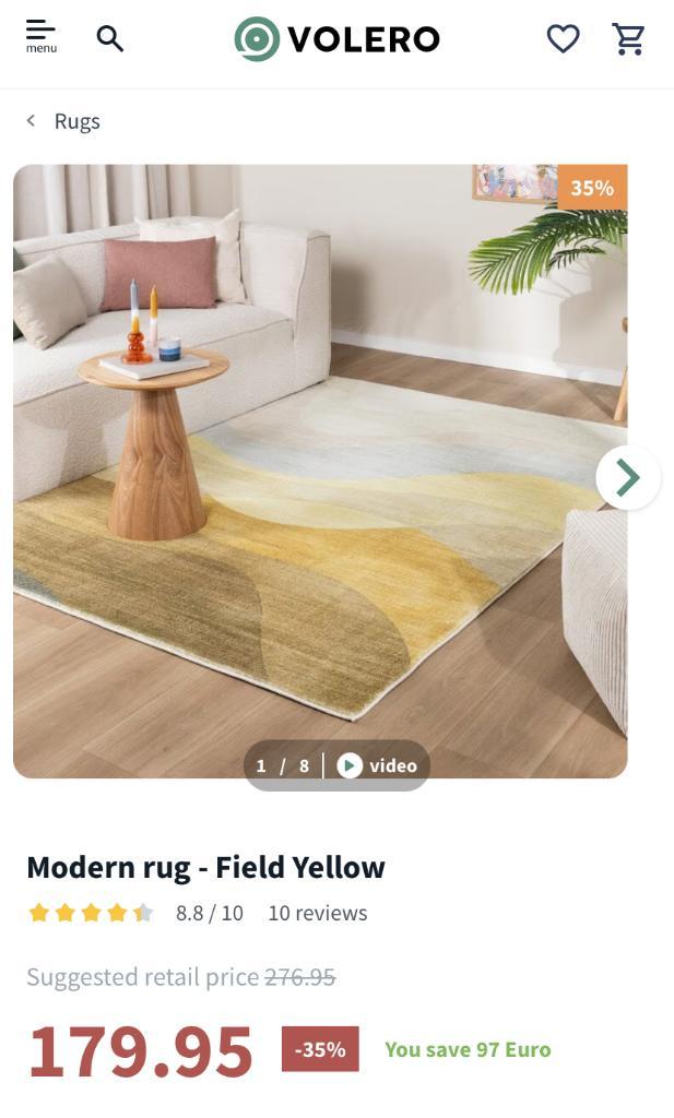 99€ Tapijt / Carpet (200 x 290 cm), Huis en Inrichting, Stoffering | Tapijten en Vloerkleden, Zo goed als nieuw, 200 cm of meer