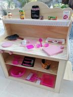Nieuwe sterke houten speelkeuken incl toebehoren 95€
Incl al, Kinderen en Baby's, Ophalen, Nieuw, Speelkeuken