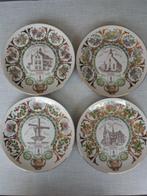 Terheijden : 4 porseleinen borden ( Limoges) met afbeeldinge, Ophalen of Verzenden
