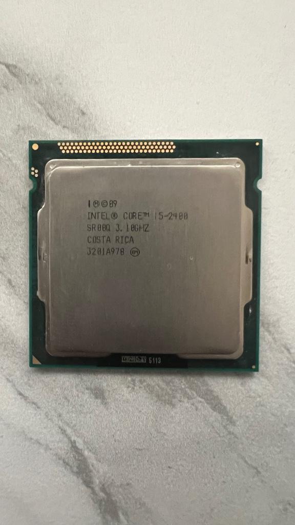 Intel Core i5-2400-processor, Computers en Software, Processors, Gebruikt, 4-core, 3 tot 4 Ghz, Ophalen