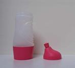 Tupperware™ « Waterfles Sport » wit en roze, Huis en Inrichting, Verzenden, Nieuw, Paars, Bak of Kom