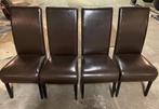 stoelen 4 stuks, Ophalen, Gebruikt, Bruin, Vier
