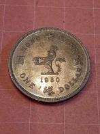 HONG KONG 1 dollar 1980, Timbres & Monnaies, Monnaies | Asie, Asie du Sud, Enlèvement ou Envoi, Monnaie en vrac
