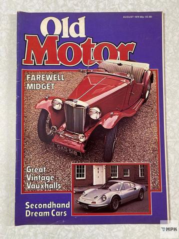 Old Motor August 1979 Tijdschrift beschikbaar voor biedingen