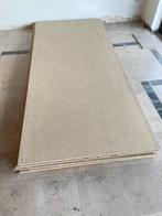 Spaanplaat / Vezelplaat 292cm op 131cm en 16mm dik - 9 STUKS, Doe-het-zelf en Bouw, Ophalen, Gebruikt, Overige materialen, Minder dan 20 mm