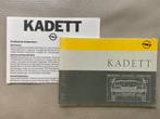 Opel KADETT - Instructieboekje 1987, Antiek en Kunst, Ophalen of Verzenden