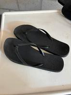 Slippers zwart maat 38/39, Ophalen, Zwart