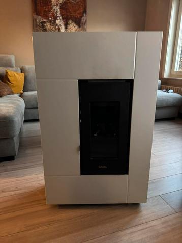 Pelletkachel Cadel model spirit 3 5kw, Huis en Inrichting, Haarden, Ophalen, Gebruikt, Vrijstaande haard, Houthaard