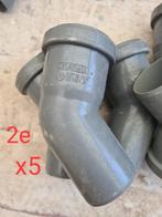 Knie PVC, PVC-buizen,PVC-T-stukken, Doe-het-zelf en Bouw, Buizen en Afvoer, Ophalen, PVC