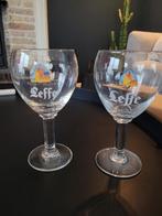 Twee Leffe bierglazen te koop, Verzamelen, Ophalen, Gebruikt, Bierglas