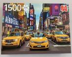 New York Taxis Puzzel 1500 Stukjes Jumbo Nieuw Puzzle, Gebruikt, Ophalen of Verzenden