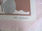 foulard carré vintage de la marque Ted Lapidus, Enlèvement ou Envoi, Écharpe