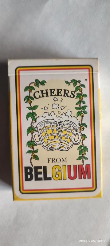 Zeldzaam. Een kaartspel van Belgium Beer. GEEN SORVAALHART.