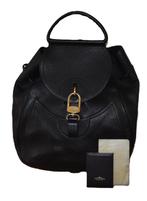 Delvaux Lucifer backpack in zwart leer + spiegel/certificaat, Handtassen en Accessoires, Tassen | Damestassen, Ophalen of Verzenden