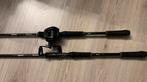 2 abu garcia beast x hengels + beast x reel, Watersport en Boten, Hengelsport | Roofvissen, Ophalen, Zo goed als nieuw