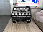 Machtige goede en zeer mooie Super Ronnéa accordeon, Muziek en Instrumenten, Met koffer, Zo goed als nieuw, Knopaccordeon, 120-bas