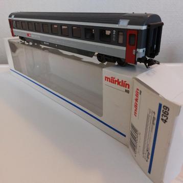 4367 Marklin HO -Zwitserse EuroCity Wagen SBB (E2500171) beschikbaar voor biedingen