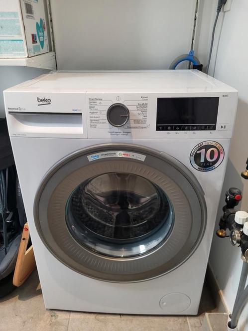 Beko Washing Machine (Model: B3WT5841WS A), Elektronische apparatuur, Wasmachines, Zo goed als nieuw, Voorlader, 6 tot 8 kg, 85 tot 90 cm