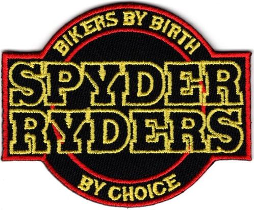 Spyder Ryders Can-Am stoffen opstrijk patch embleem, Motoren, Accessoires | Overige, Nieuw, Verzenden