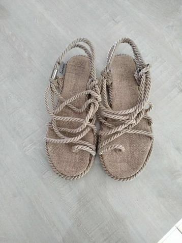 beige sandalen maat 39 Oshoes beschikbaar voor biedingen
