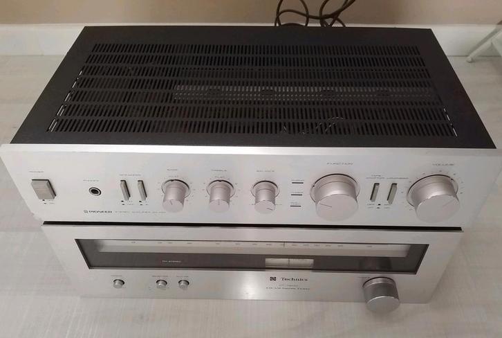 Pionier SA-420 Stereo Integrated amplifier (metal case) 1981, Audio, Tv en Foto, Stereoketens, Gebruikt, Ophalen of Verzenden