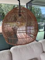 2 rieten lampenkappen, Huis en Inrichting, Lampen | Lampenkappen, Ophalen, Zo goed als nieuw, Rond, 50 cm of meer