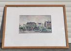 aquarelle london signe raymond coumans, Antiquités & Art, Enlèvement ou Envoi