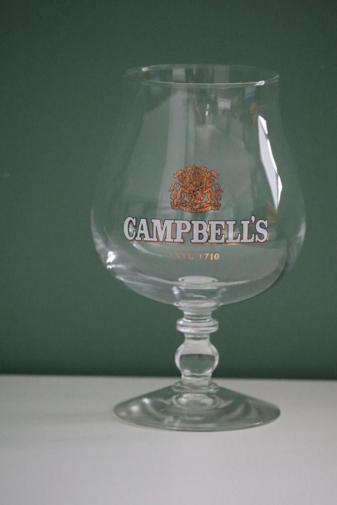 Bierglas Campbell's, Verzamelen, Glas en Drinkglazen, Nieuw, Bierglas, Ophalen