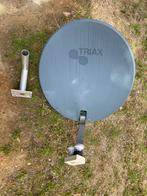 Schotel antenne Triax 80cm, Audio, Tv en Foto, Schotelantennes, Ophalen, Gebruikt, (Schotel)antenne