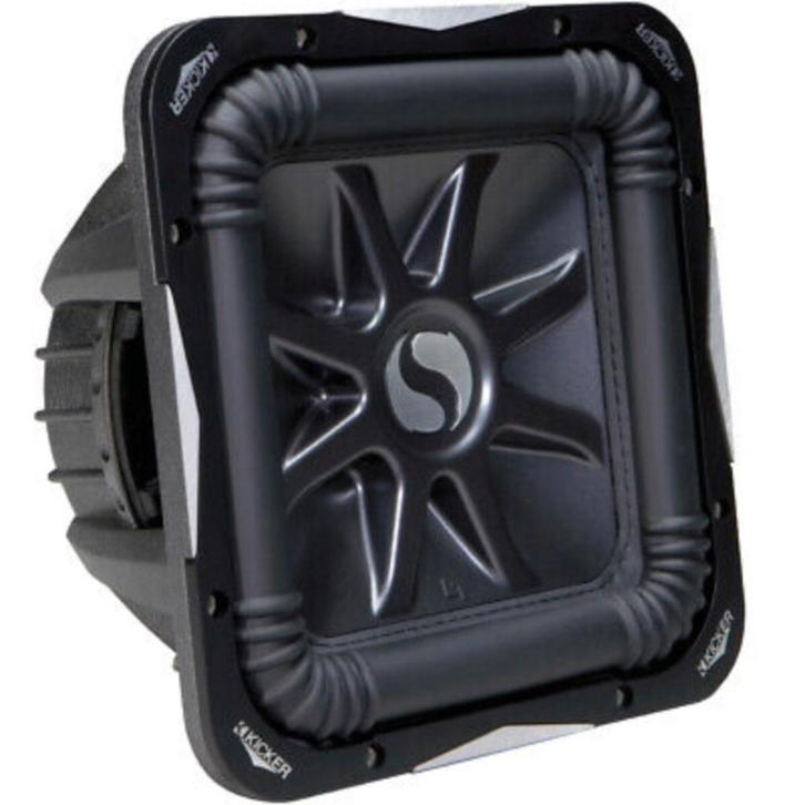 KICKER L7 Solo-Baric 11S15L72 15 inch subwoofer 1000W RMS, Auto diversen, Autospeakers, Nieuw, Ophalen of Verzenden