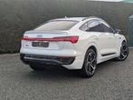 Audi Q8 e-tron Sportback -2x S-line-89 kWh- opendak-head up, Auto's, Automaat, Gebruikt, 340 pk, 5 zetels