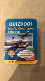 Quizdoos auto’s, vliegtuigen, schepen, Enlèvement, Utilisé