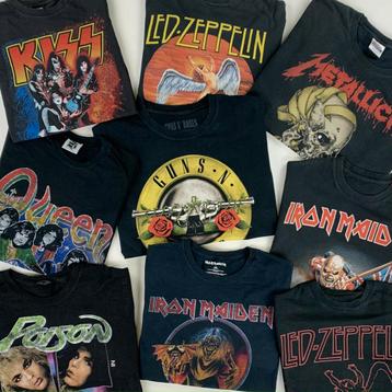 GEZOCHT: Oude band shirts Metal/Rock/New Wave