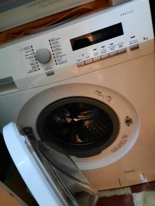 Lave linge AEG 8kg, Electroménager, Lave-linge, Utilisé, 6 à 8 kg, 85 à 90 cm, 1200 à 1600 tours, Classe énergétique A ou plus économe