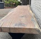 Tuinbank amerikaanse eik L:2m90 B: 70cm dikte :6cm, Ophalen