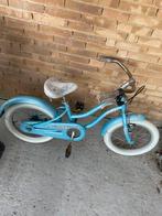 Kinderfiets 16 inch blauw, Fietsen en Brommers, Fietsen | Kinderfietsjes, Ophalen, Gebruikt, 16 tot 20 inch