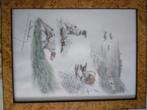 Lithografie van Leon Danchin, Antiek en Kunst, Ophalen