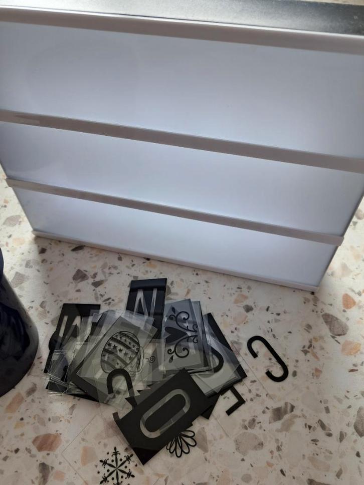 Lightbox, Huis en Inrichting, Woonaccessoires | Overige, Zo goed als nieuw, Ophalen