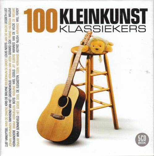 100 kleinkunst klassiekers op 5 CD's, CD & DVD, CD | Compilations, Comme neuf, En néerlandais, Coffret, Envoi