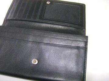 Damesportefeuille - zwart -LINEA VERO -17 cm x 10 cm - nieuw beschikbaar voor biedingen