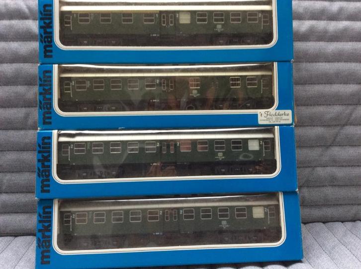 Marklin  (échelle H0) – Voyageurs DB umbauwagen, Hobby & Loisirs créatifs, Trains miniatures | HO, Comme neuf, Wagon, Märklin
