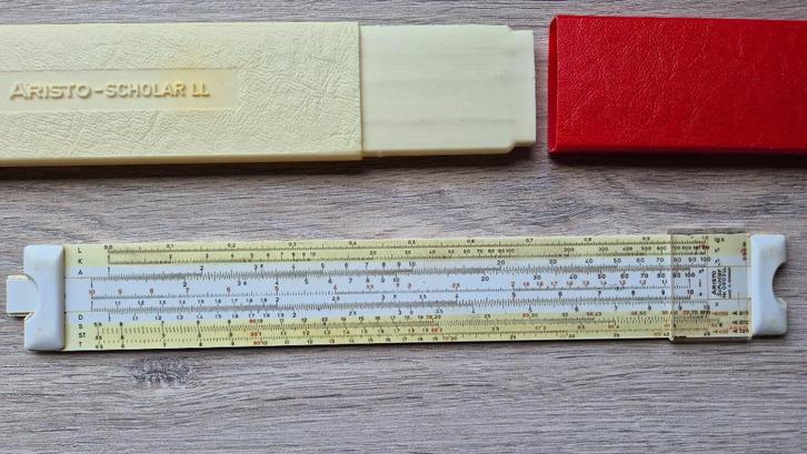 Rekenliniaal Aristo Scholar Nr. 0309 LL, Diversen, Schoolbenodigdheden, Zo goed als nieuw, Ophalen of Verzenden