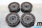 Set 15 inch stalen velgen Polo 6R / 6C 6C0601027, Auto-onderdelen, Banden en Velgen, Gebruikt, Velg(en)