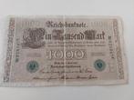 Duits bankbiljet 1000 mark en 100 mark, Postzegels en Munten, Ophalen of Verzenden, Duitsland