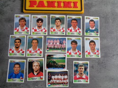 PANINI voetbal stickers EURO  96 ANNO EK 1996  15X  ********, Hobby en Vrije tijd, Stickers en Plaatjes, Verzenden